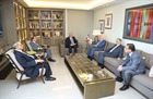 Former President Michel Sleiman Meets a Delegation From The Maronite League